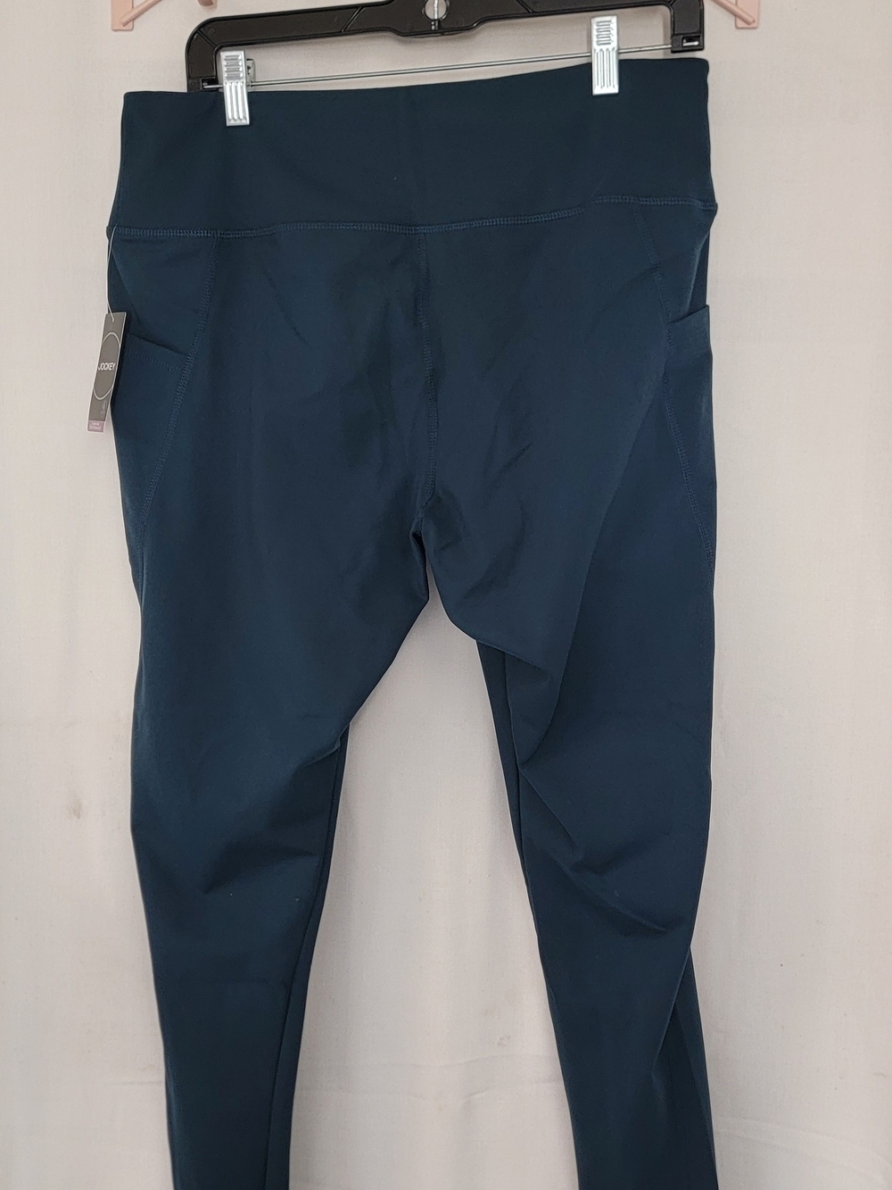 Jockey Navy Kids Active Leggings with Side Pockets